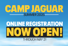 Camp Jaguar 2025 Registration Now Open
