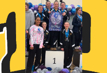 TJ Gymnastics Team Takes 1st in New Year Invitational