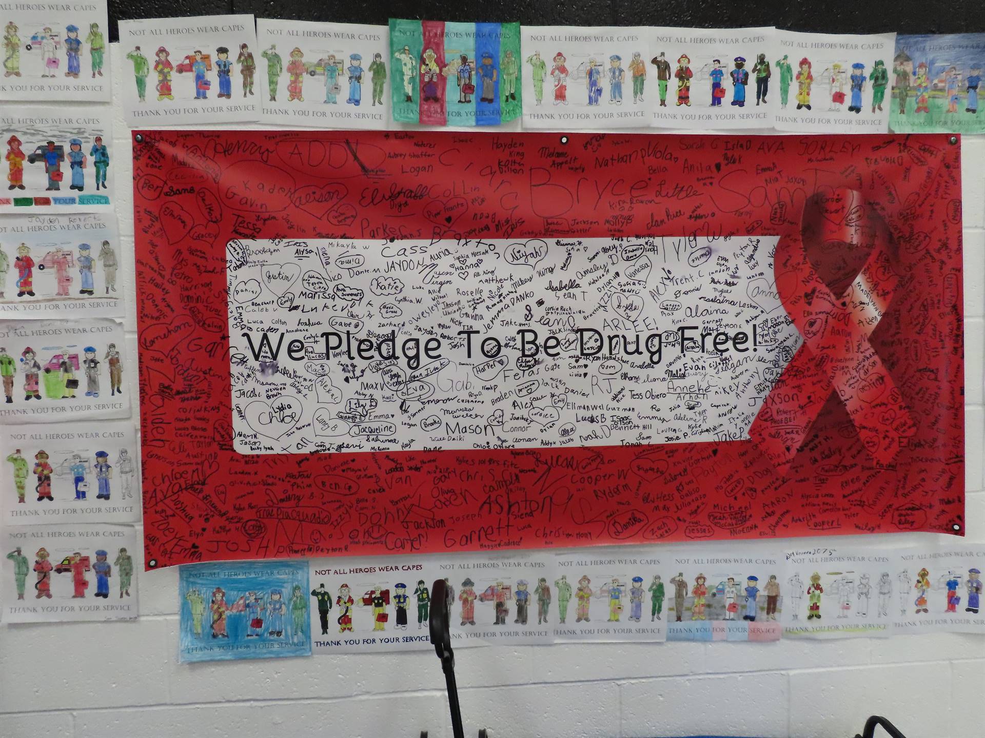 Drug-free poster