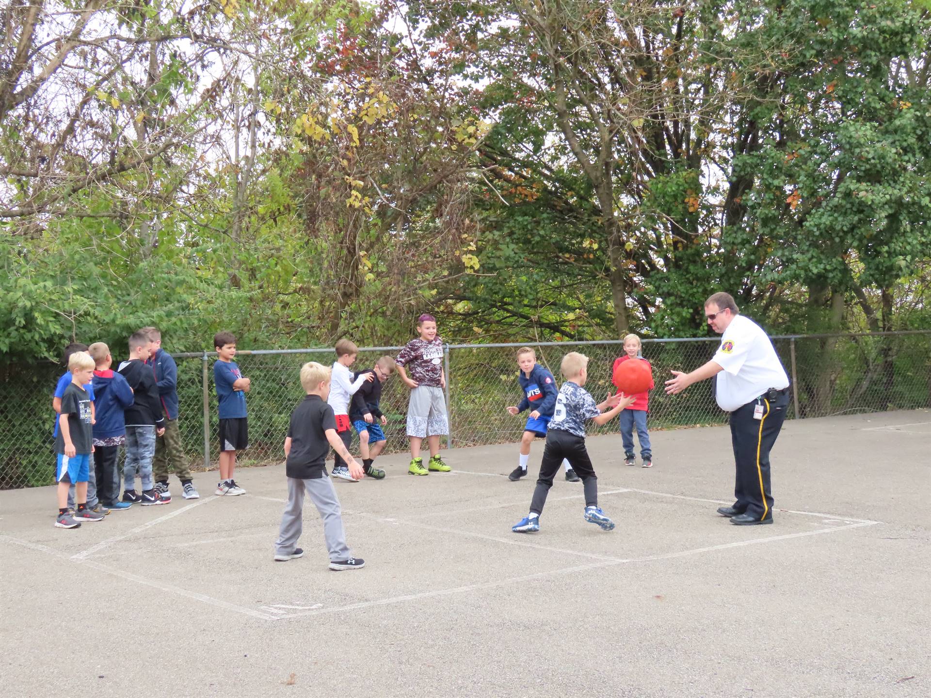 Recess on playground