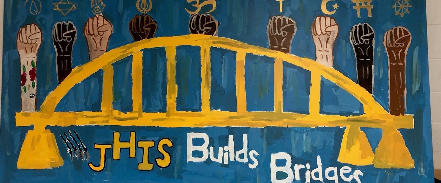 JHIS Building Bridges painting