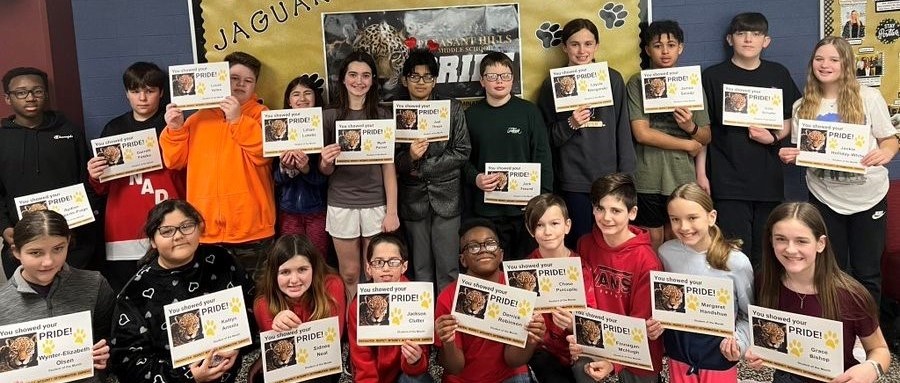 PHMS PRIDE Students of the Month