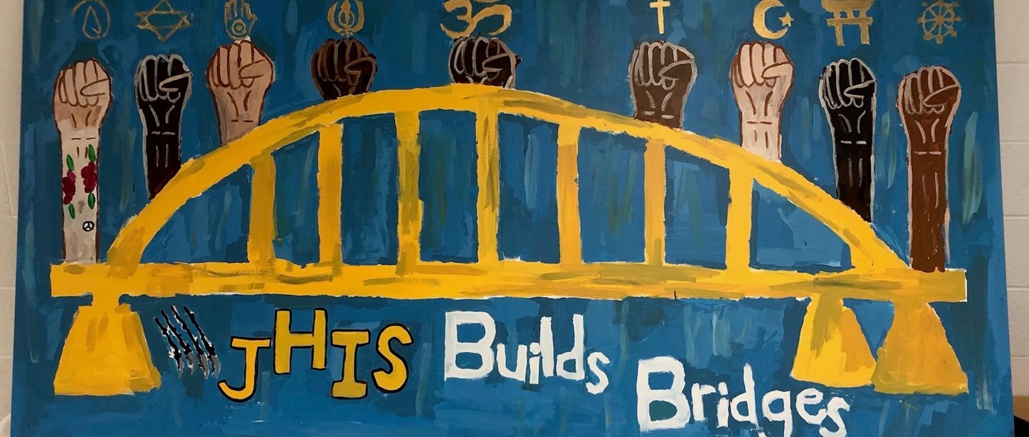 JHIS Building Bridges painting