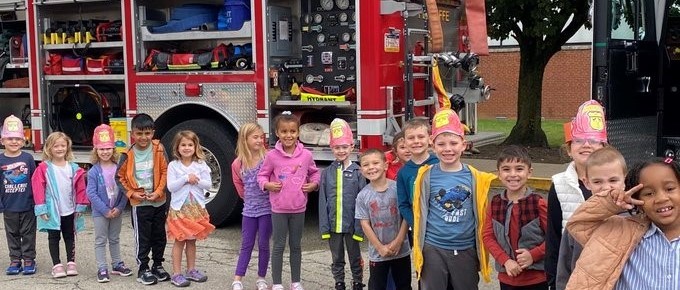 Learning about fire safety