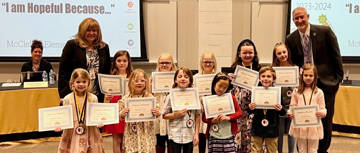 MCES PTA Reflections recognition